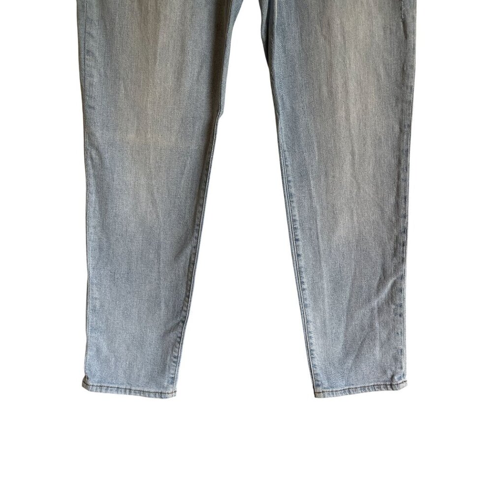 GAP Denim Best Girlfriend Light Wash Jeans Size 30 Distressed - Picture 2 of 9